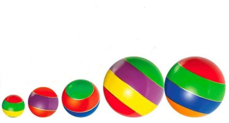 Купить Мячи резиновые (комплект из 5 мячей различного диаметра) в Шали 